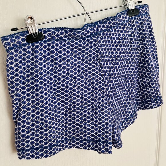 Jane & Bleeker New York Purple Floral Cotton Blend Sleep Shorts Size Medium - Picture 6 of 7